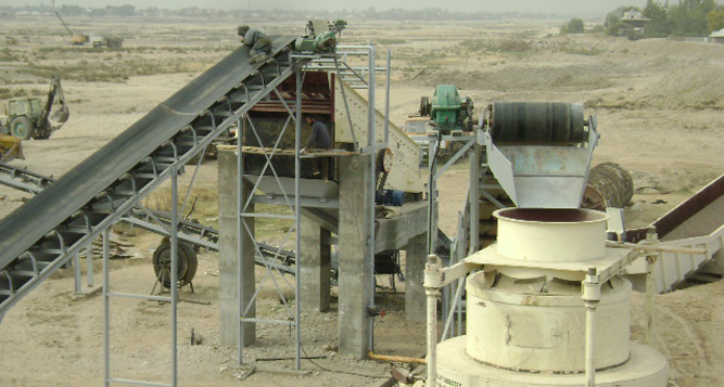 200-250 Tons Per Hour Limestone Sand Production Equipment Line