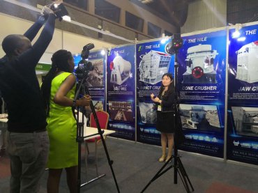 Xinhua News Agency in Kenya interviewed Ms. Lily, Director of Nile Machinery Equipment Co., Ltd