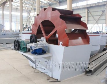 Features of bucket sand washer